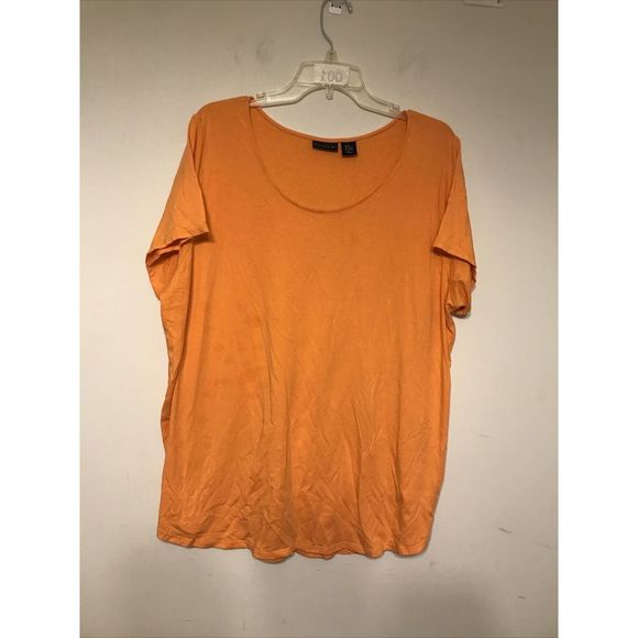 Tahari Tops - Tahari Womens Blouse Top Size 2X Orange